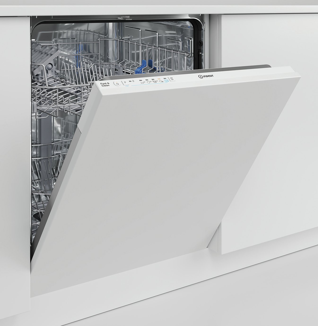 indesit integrated dishwasher