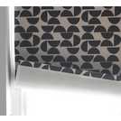 Buy Habitat Mid Century Geo Blackout Roller Blind - 3ft - Black ...