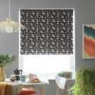 Buy Habitat Mid Century Geo Blackout Roller Blind - 4ft - Black ...