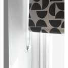 Buy Habitat Mid Century Geo Blackout Roller Blind - 4ft - Black ...
