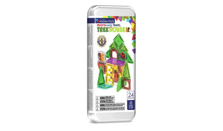 Magna-Tiles MicroMAGS Travel Treehouse Building Set