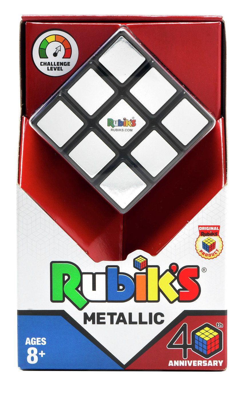 Rubiks 3x3 Metallic Anniversary Cube Review