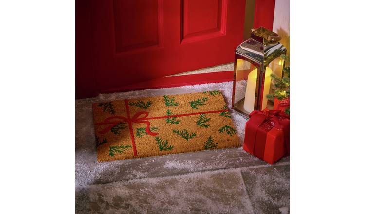 Argos Home Country Holly Present Doormat