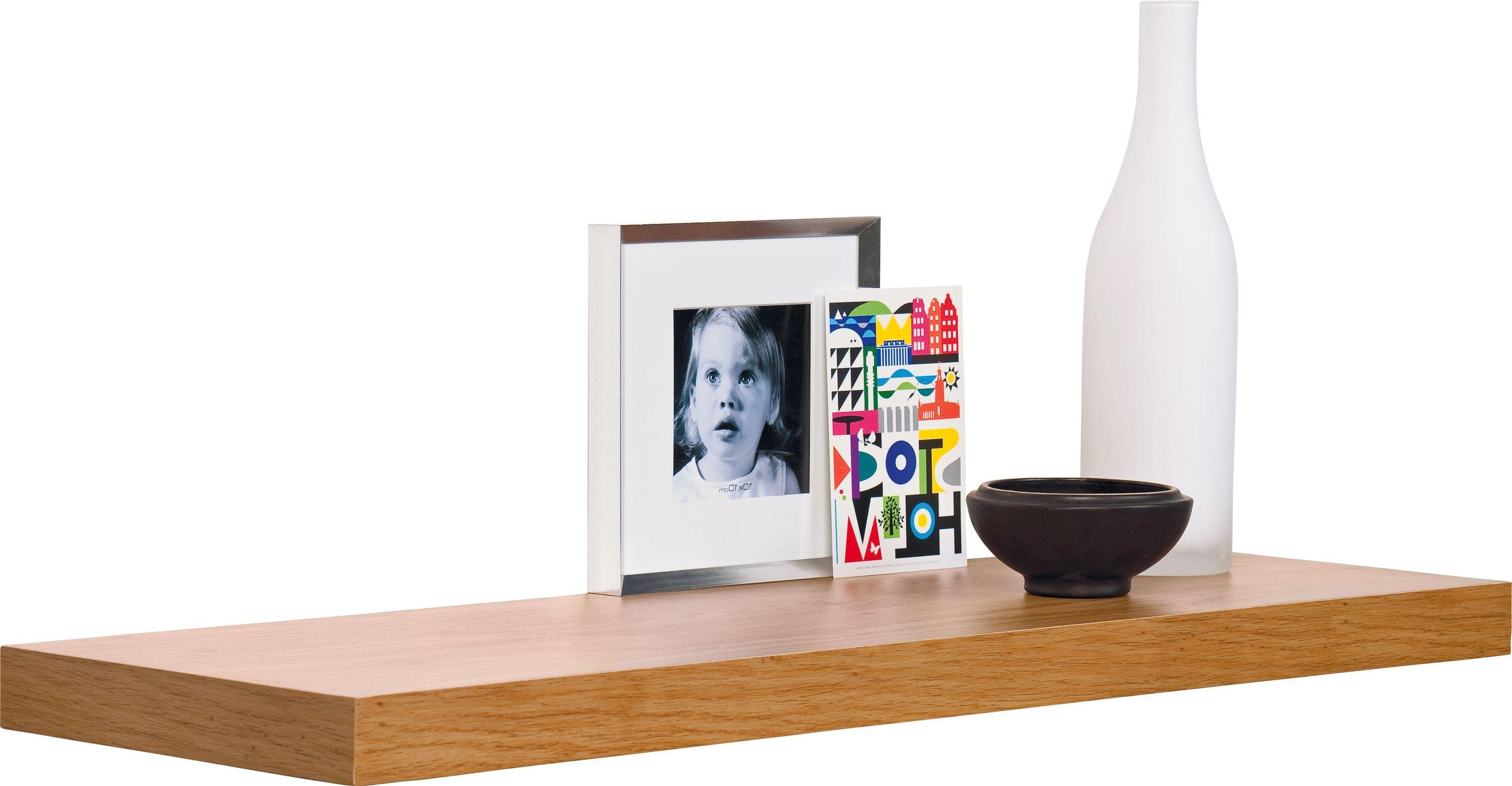 Habitat Jak 120cm Floating Shelf - Oak Effect