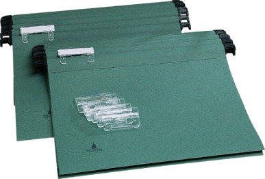 Cathedral Pack of 20 A4 Green Manila Suspension Files at Argos review