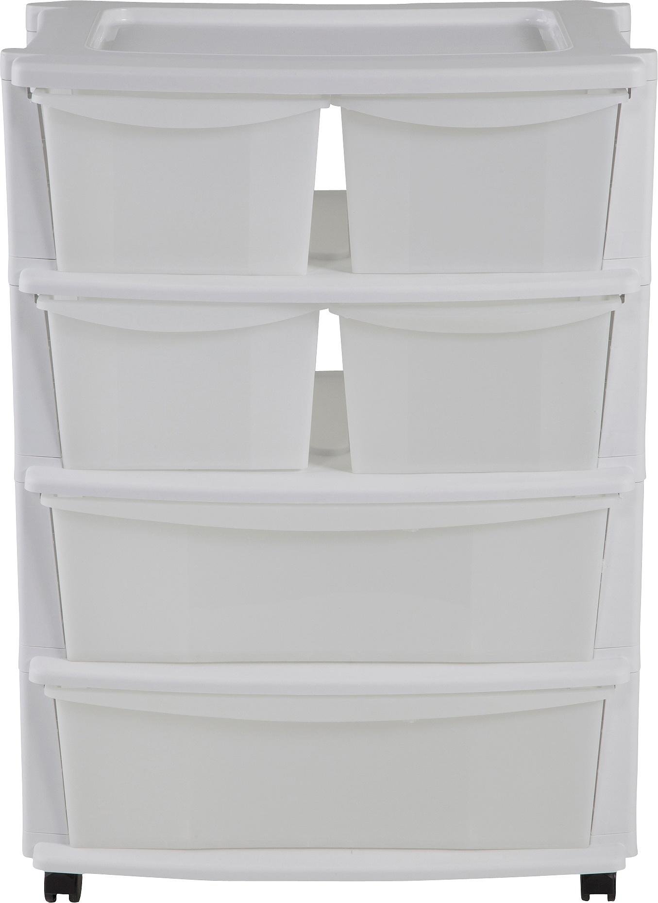 Argos Home 6 Drawer White Plastic Wide Tower Storage Unit review