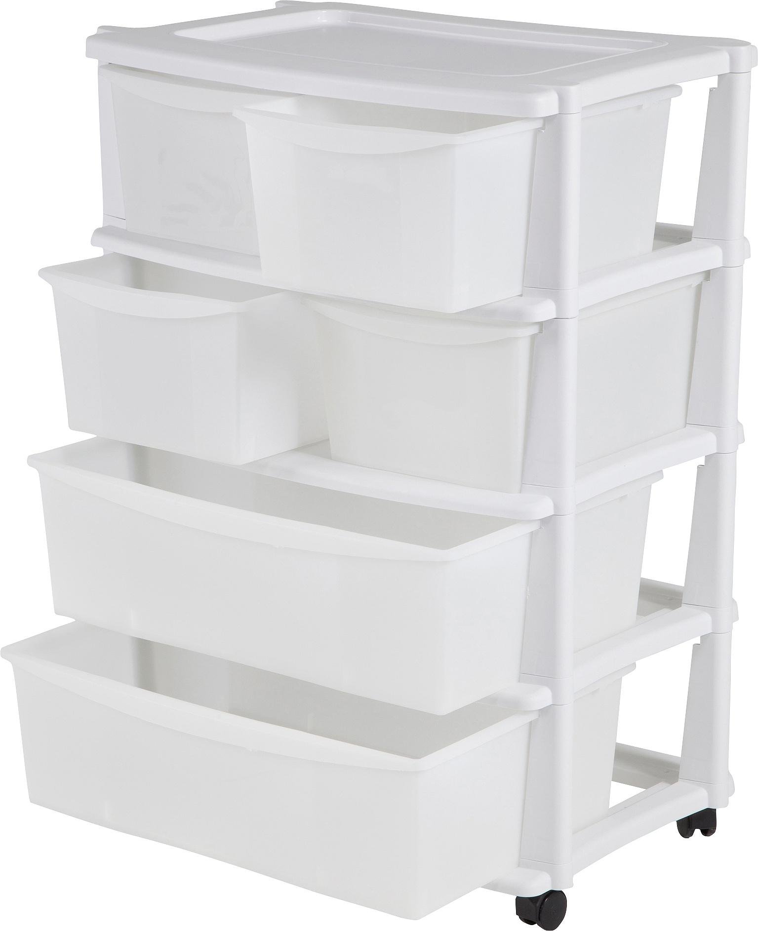 Argos Home 6 Drawer White Plastic Wide Tower Storage Unit Reviews 5771