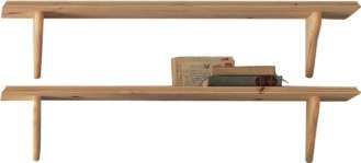 Argos Home 89cm Set of 2 Wooden Shelves review