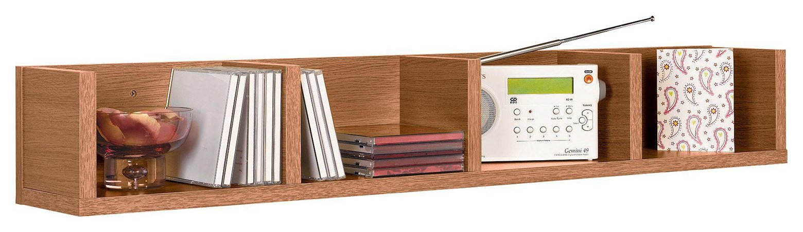 Argos Home Virgo CD and DVD Media Storage Shelf - Oak Effect