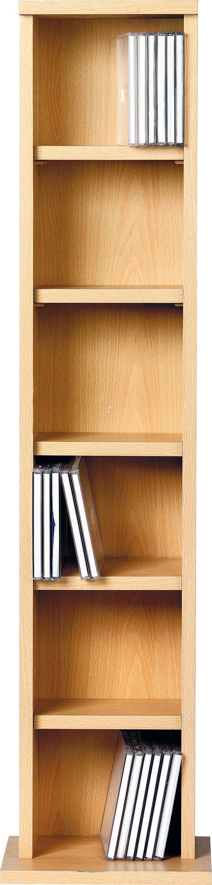 Argos Home Media Storage Tower - Beech Effect