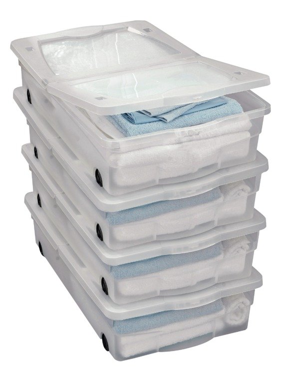 Argos Home 50 Lt Plastic Underbed Storage w/ Lids Reviews