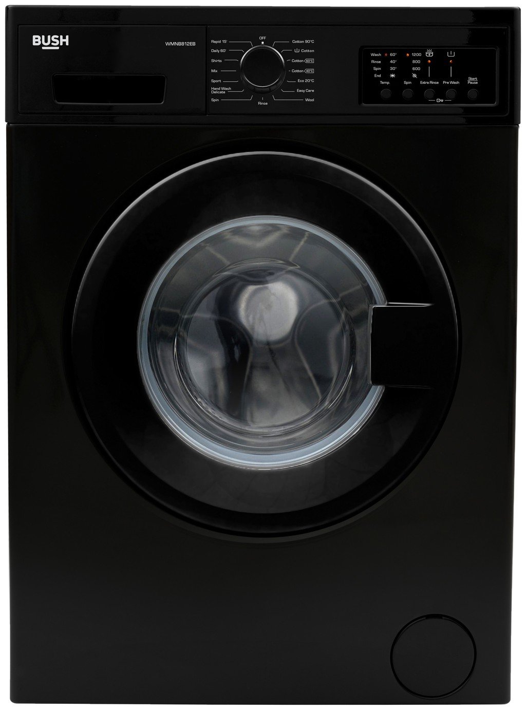 Bush WMNB812EB 8KG 1200 Spin Washing Machine review