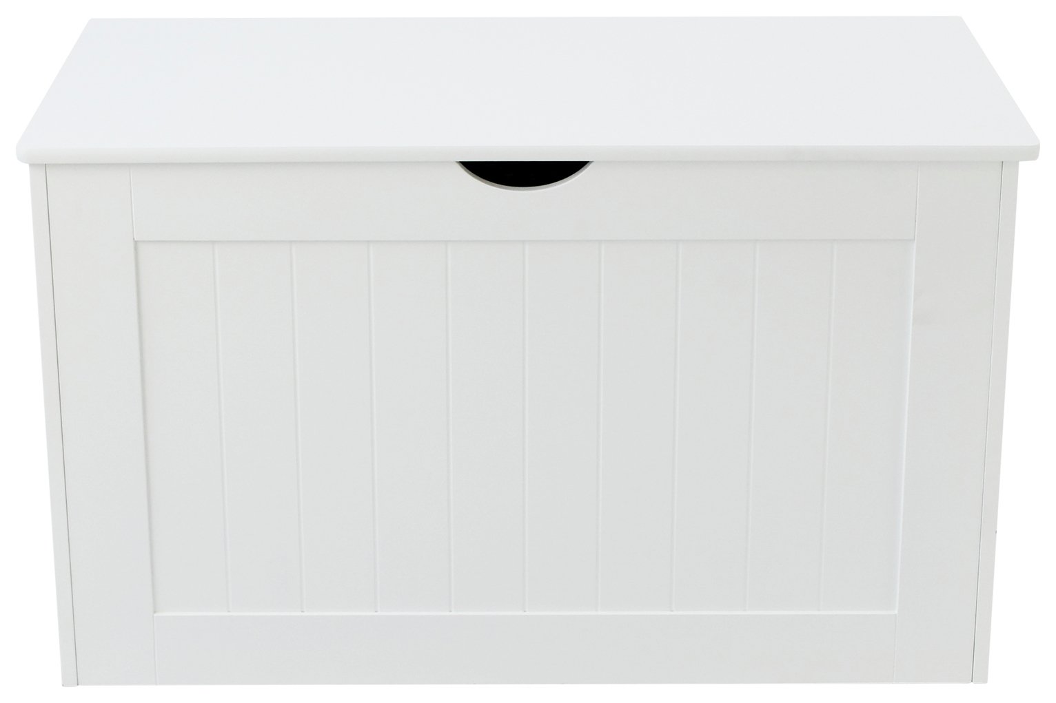 Argos Home Shaker Blanket Box - White