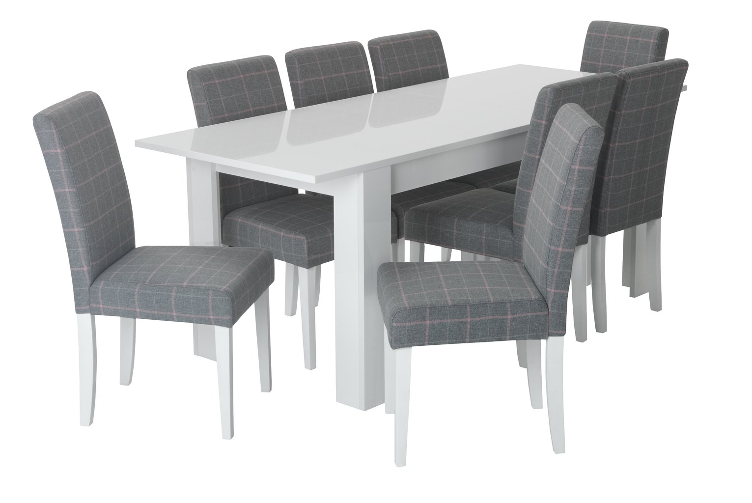 Argos Home Miami Gloss Extending Table & 8 Chairs Review