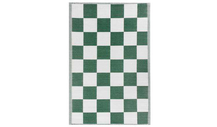 Furn Polypropylene Green Rectangle Outdoor Rug - 120x180cm