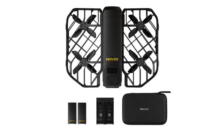 HOVERAir X1 Promax Retail Combo 48MP Camera Drone - Black