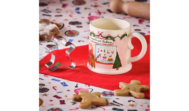 Argos Home Gingerbread Bakery Mug and Cookie Cutter