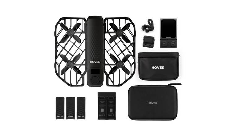 HOVERAir X1 Pro Ultimate Cycling Kit 12MP Camera Drone - Black