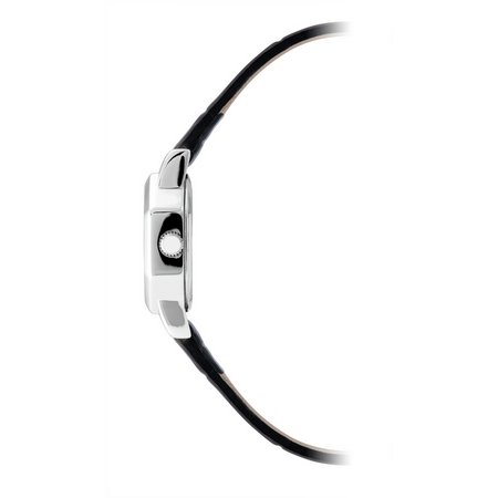 Limit Ladies Black Faux Leather Strap Watch