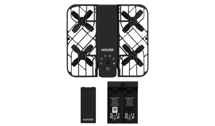 HOVERAir X1 Combo 12MP Camera Drone - Black