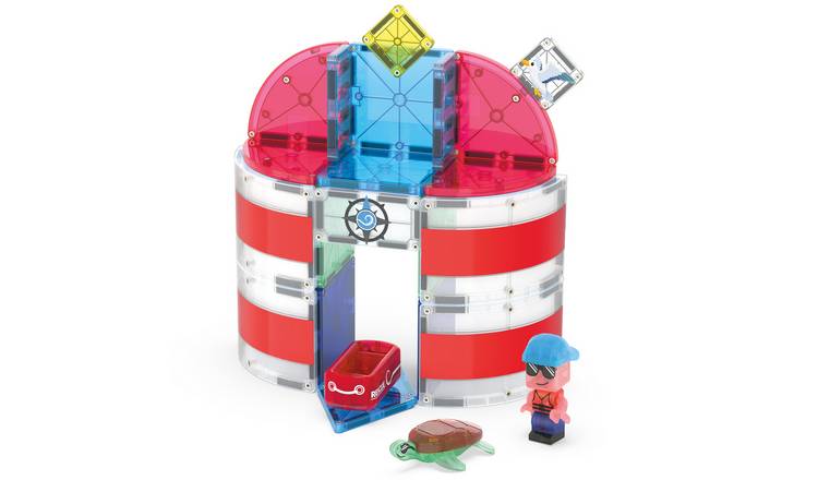 Magna-Tiles Lighthouse Rescue Magnetic Building Set