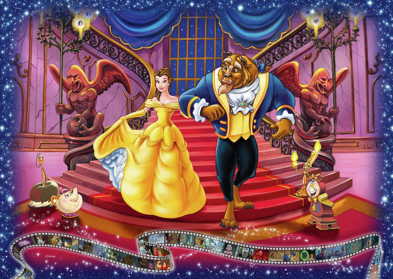 Collectors Edition Beauty and the Beast 1000 Piece Puzzzle Review