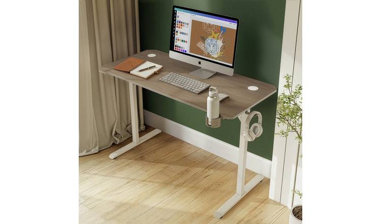 X Rocker Alpha Executive Office desk - Oak