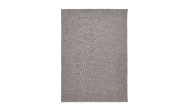 Home Essentials Boucle Grey Rug - 120x170cm