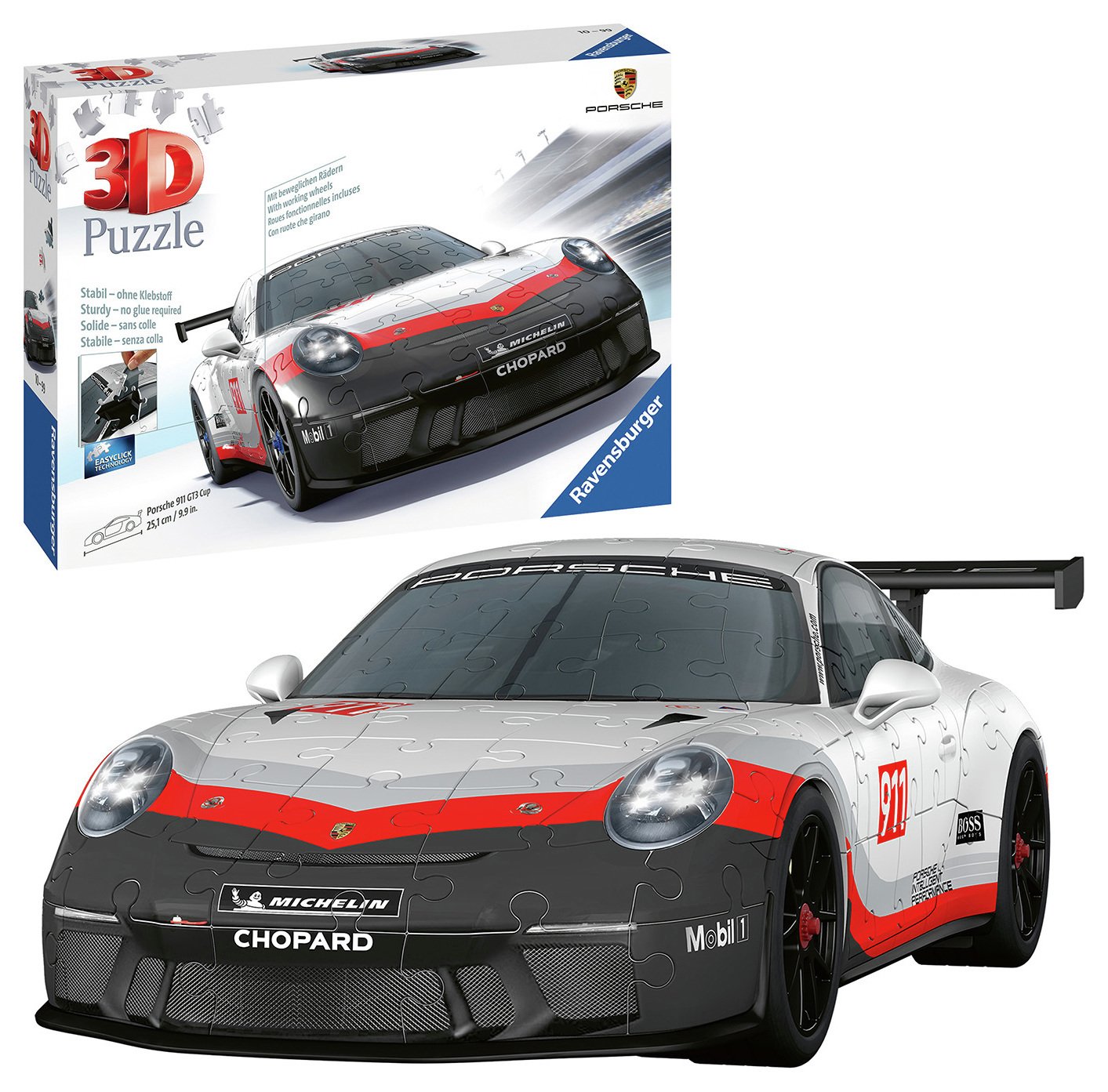 Porsche 911 GT3 Cup 3D Puzzle review