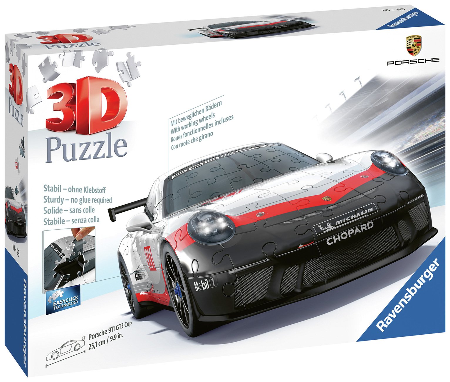 Porsche 911 GT3 Cup 3D Puzzle Review