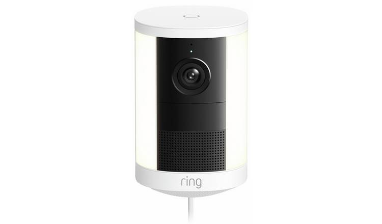 Ring Spotlight Cam (Newest Gen) with Plug-In Adaptor Retinal 2K Security Camera