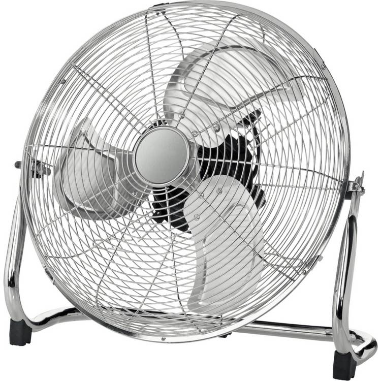 Challenge Chrome Desk & Floor Fan - 18 Inch 0