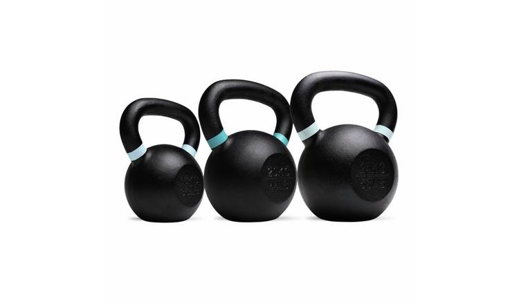 Northern Cast Iron Black Kettlebells Set - 16-24kg