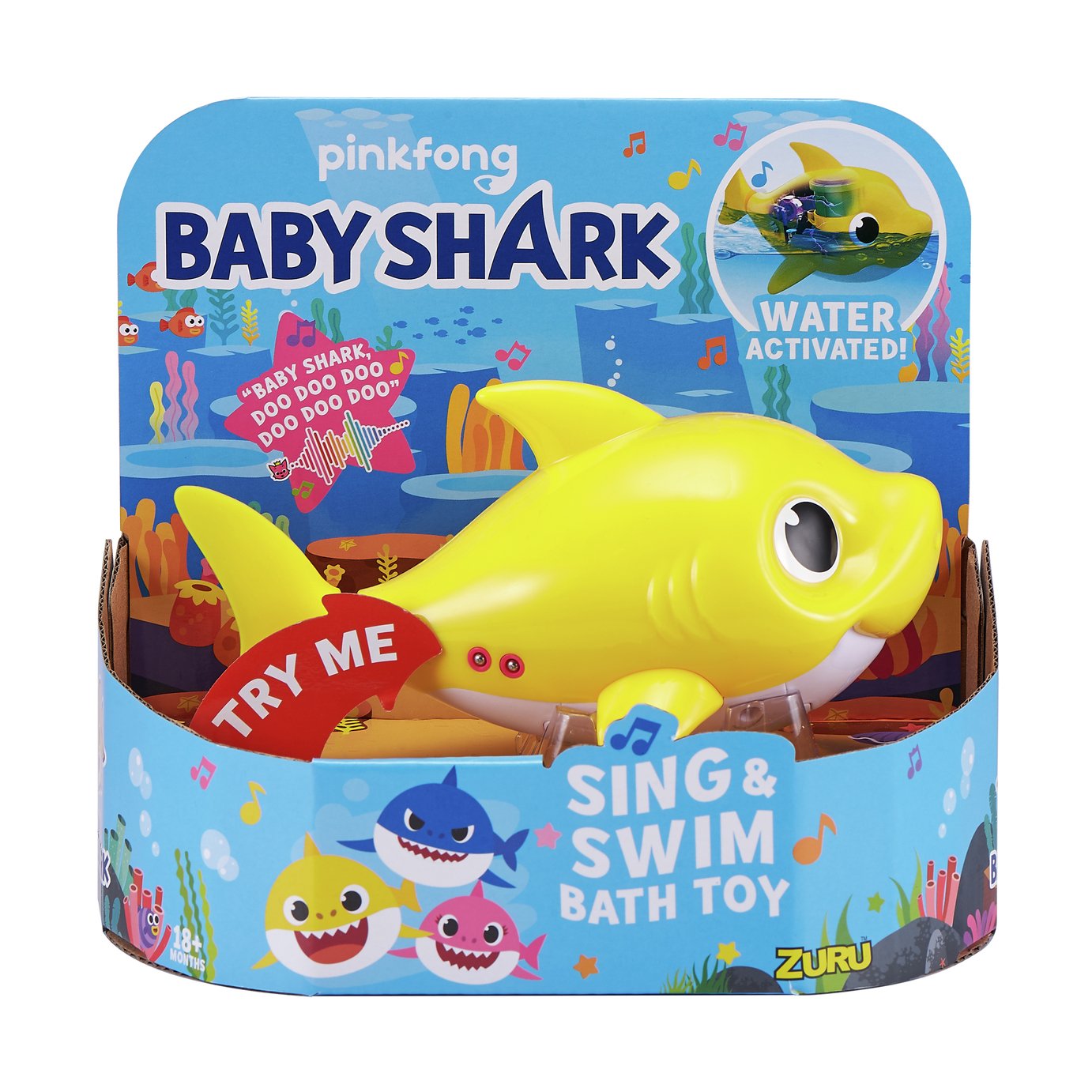 baby shark singing toy argos