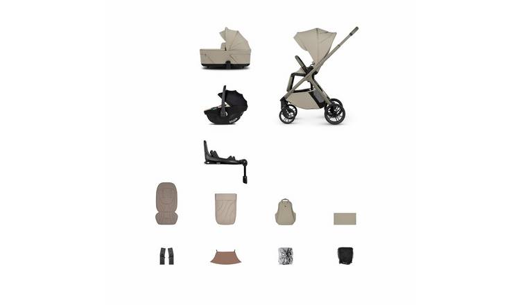 Venicci Tila 4 in 1 Travel System Bundle - Latte