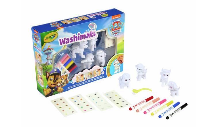 Crayola Washiimals Paw Patrol - 4 Pack
