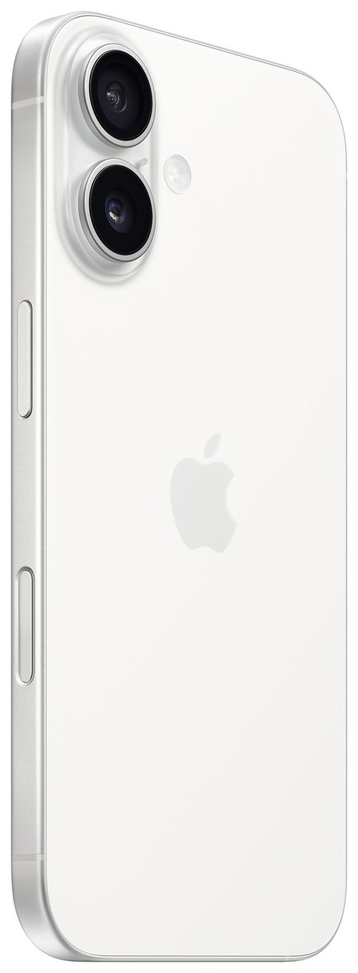 Buy SIM Free iPhone 16 5G 128GB AI Mobile Phone - White | SIM free