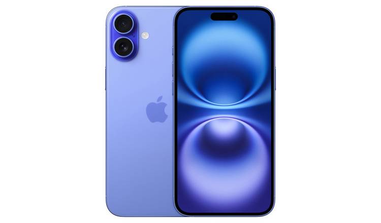 SIM Free iPhone 16 Plus 5G 256GB AI Mobile Phone - Ultramarine