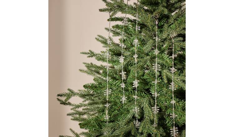 Argos Home Sparkle String Hanging Christmas Ornament - Pack of 5