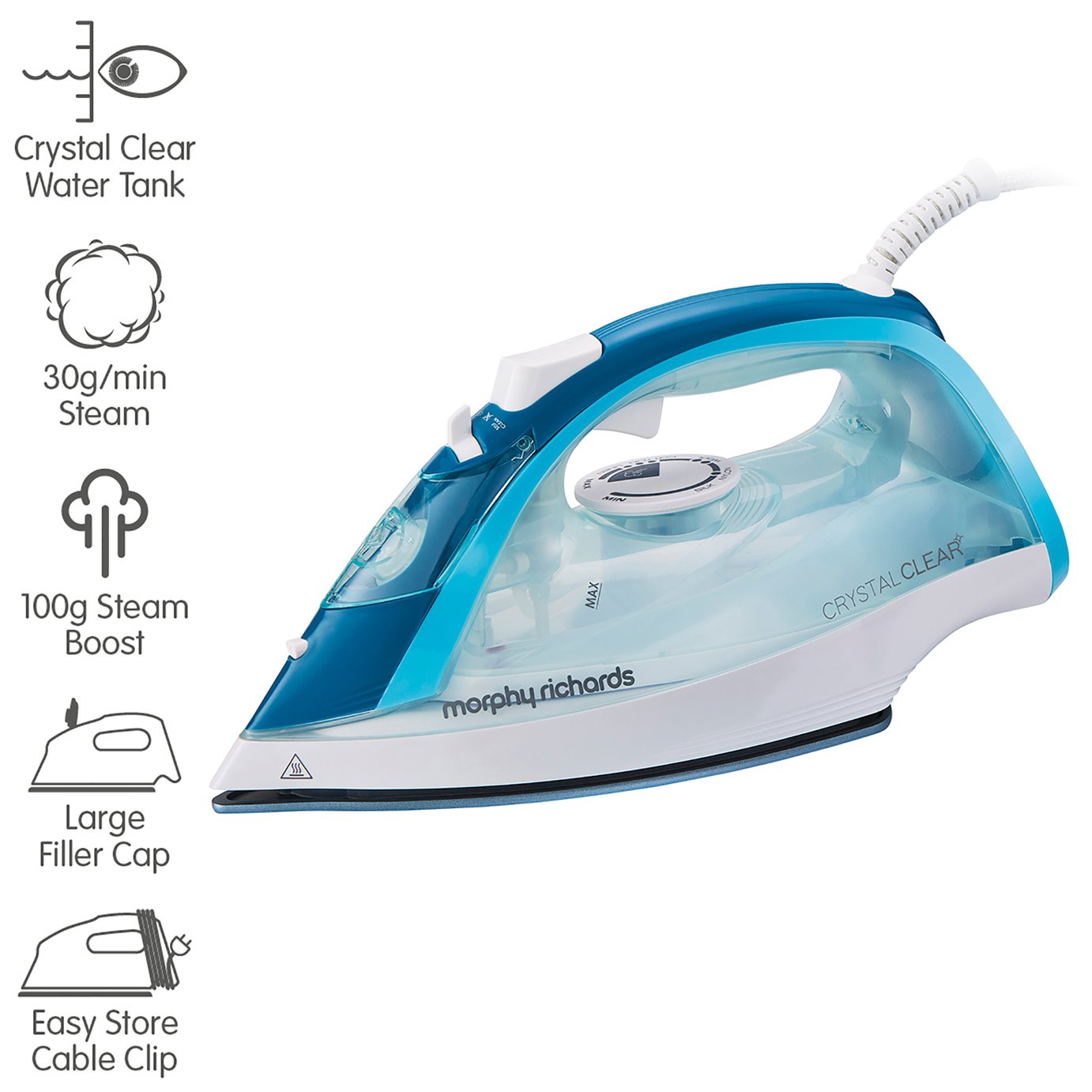 Morphy Richards 300300 Crystal Clear Steam Iron Review