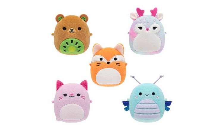 Squishmallows Micromallows Mini Jivin 2.5 inches Soft Toy - 5 Pack