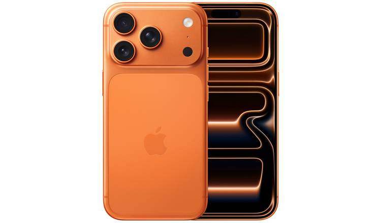 SIM Free iPhone 17 Pro 5G 256GB AI Mobile Phone - Cosmic Orange
