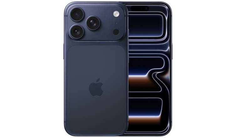 SIM Free iPhone 17 Pro 5G 512GB AI Mobile Phone - Deep Blue