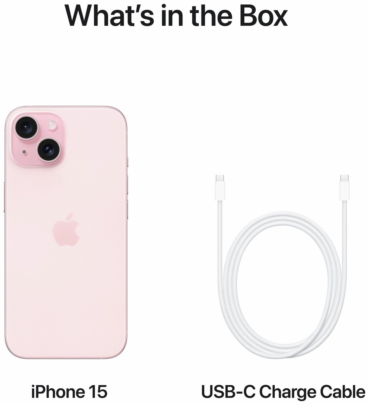 Buy SIM Free iPhone 15 5G 128GB Mobile Phone - Pink | SIM free