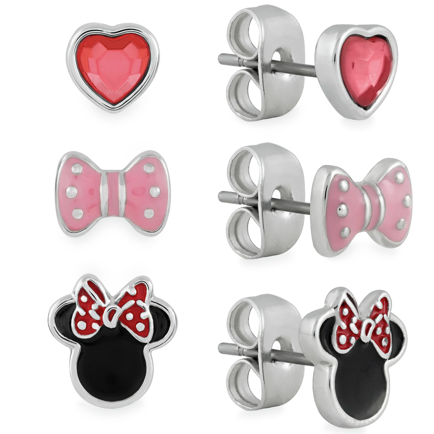 Disney Enamel Minnie Mouse Stud Earrings Review