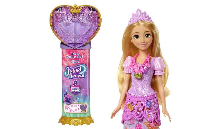 Disney Princess Jewel Reveal Rapunzel Fashion Doll & 8 Surprises