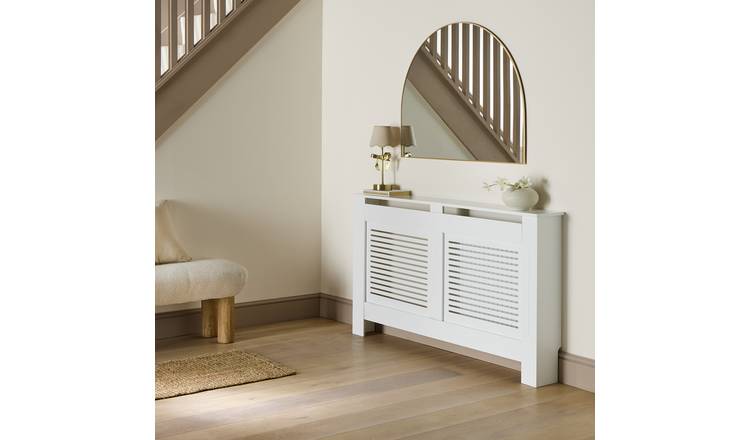 Argos Home Austin Large Radiator Cover -  White
