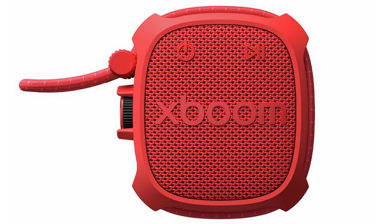 LG xboom Rock Portable Bluetooth Speaker - Red
