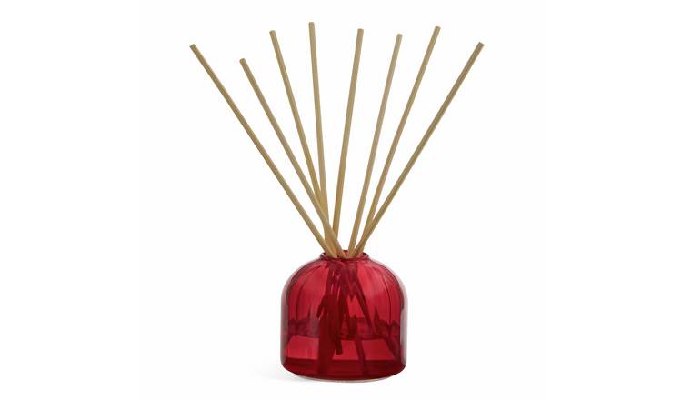 Argos Home 50ml Ribbed Glass Diffuser - Christmas Spice