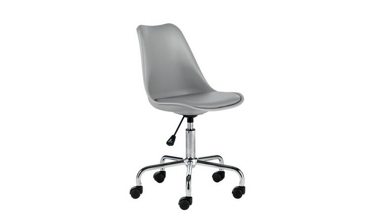 Buy Habitat Ginnie Office Chair Grey Limited Stock Home And Garden Argos